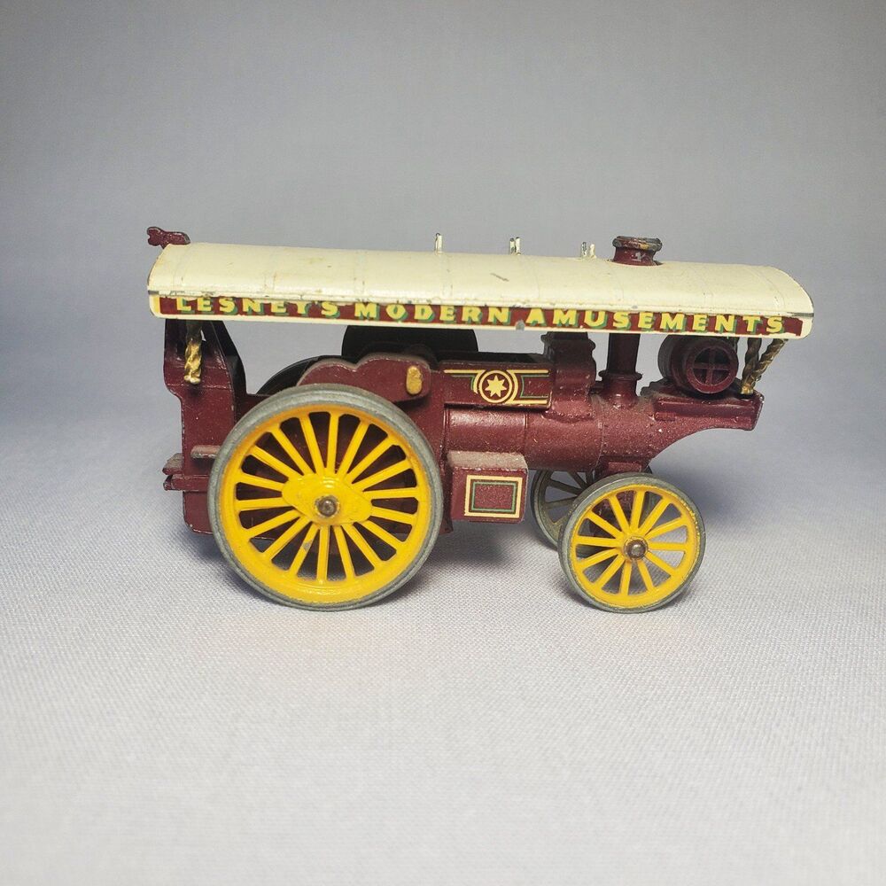 Vintage Antique English Train Car Die-Cast Model Lesney's Modern Amusements